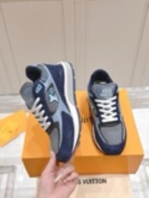 wholesale quality men's louis vuitton run way sneakers model no. 811